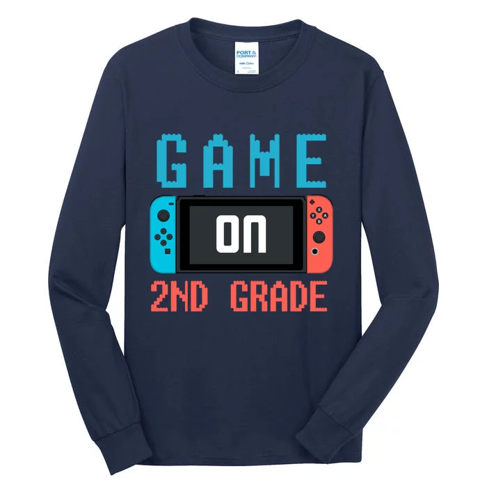 Game On 2nd Grade Tall Long Sleeve T-Shirt