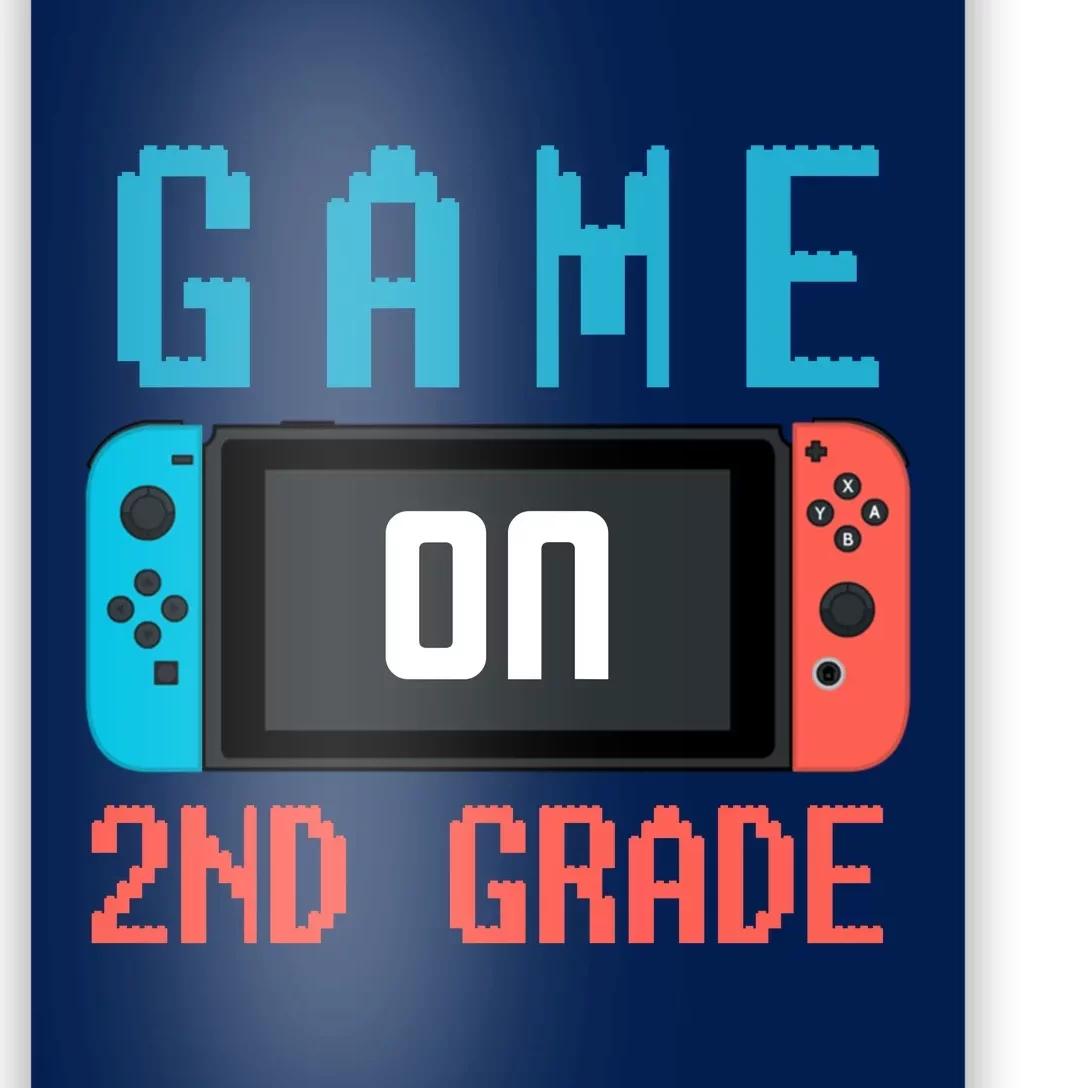 Game On 2nd Grade Poster