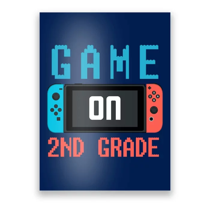 Game On 2nd Grade Poster