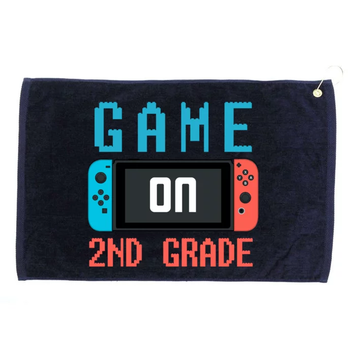 Game On 2nd Grade Grommeted Golf Towel