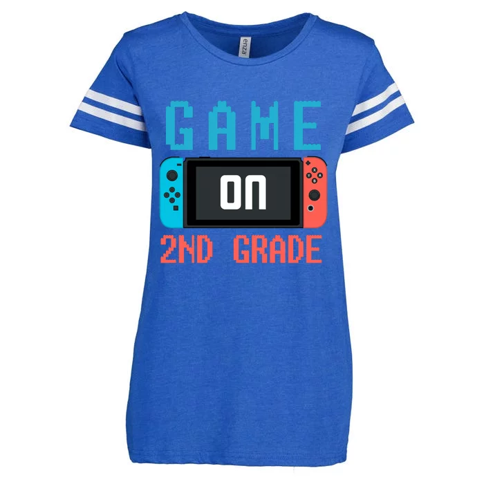 Game On 2nd Grade Enza Ladies Jersey Football T-Shirt