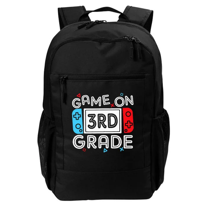 Game On 3rd Grade Third Back To School First Day Kids Daily Commute Backpack