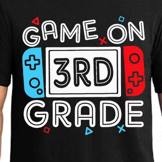 Game On 3rd Grade Third Back To School First Day Kids Pajama Set