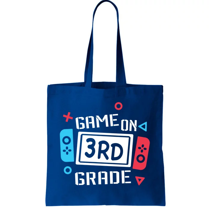 Game On 3Rd Grade Gift Third Grade Back To School Gift Tote Bag