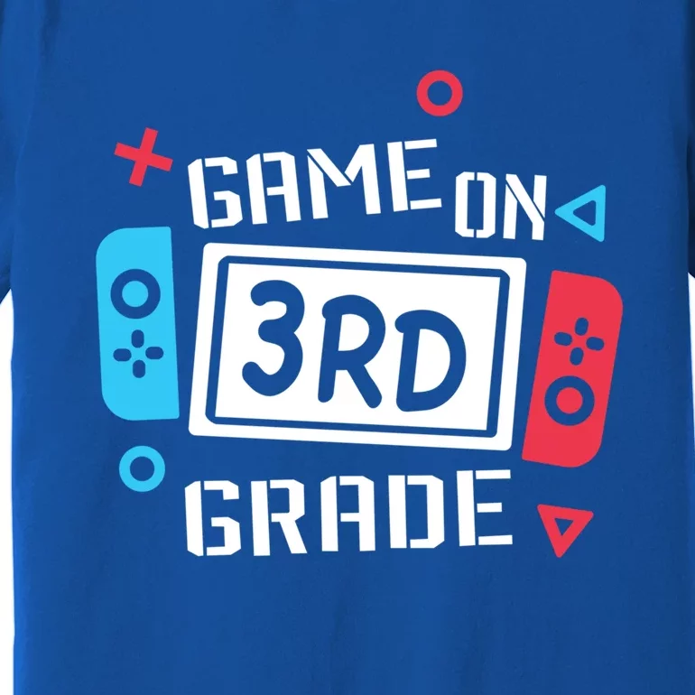 Game On 3Rd Grade Gift Third Grade Back To School Gift Premium T-Shirt