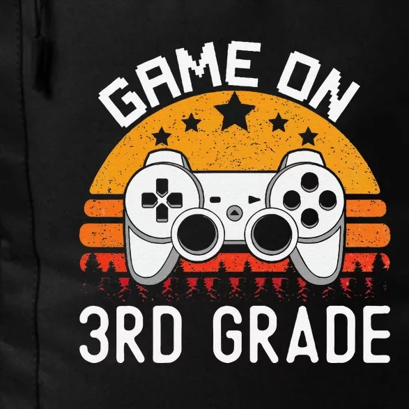 Game On 3rd Grade Back To School Third Grade Gamer Daily Commute Backpack