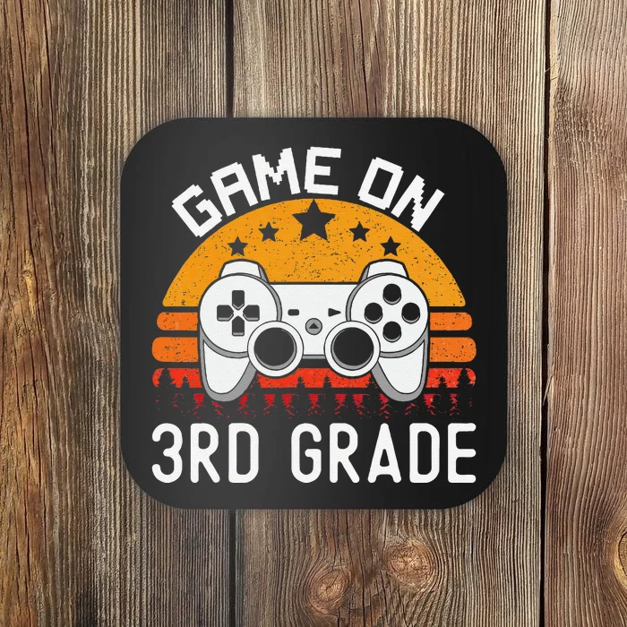 Game On 3rd Grade Back To School Third Grade Gamer Coaster