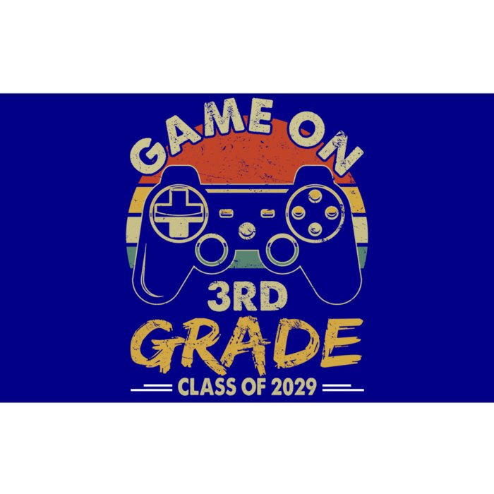 Game On 3Rd Grade Gamer Class Of 2029 Vintaged Fun S Gift Bumper Sticker