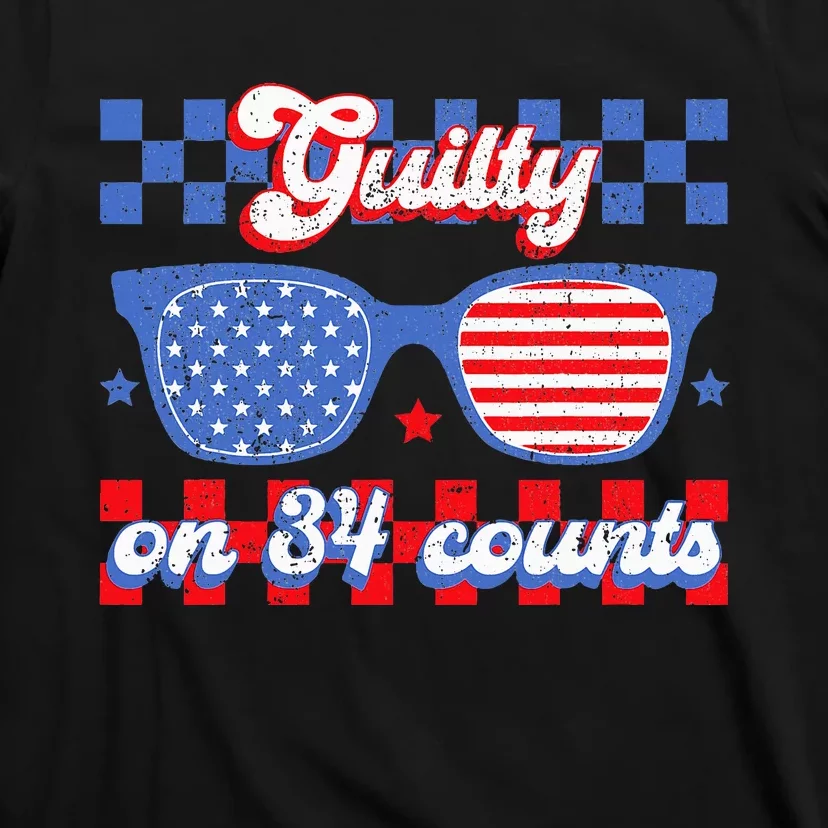 Guilty On 34 Counts 34 Out Of 34 45 Guilty On 34 T-Shirt