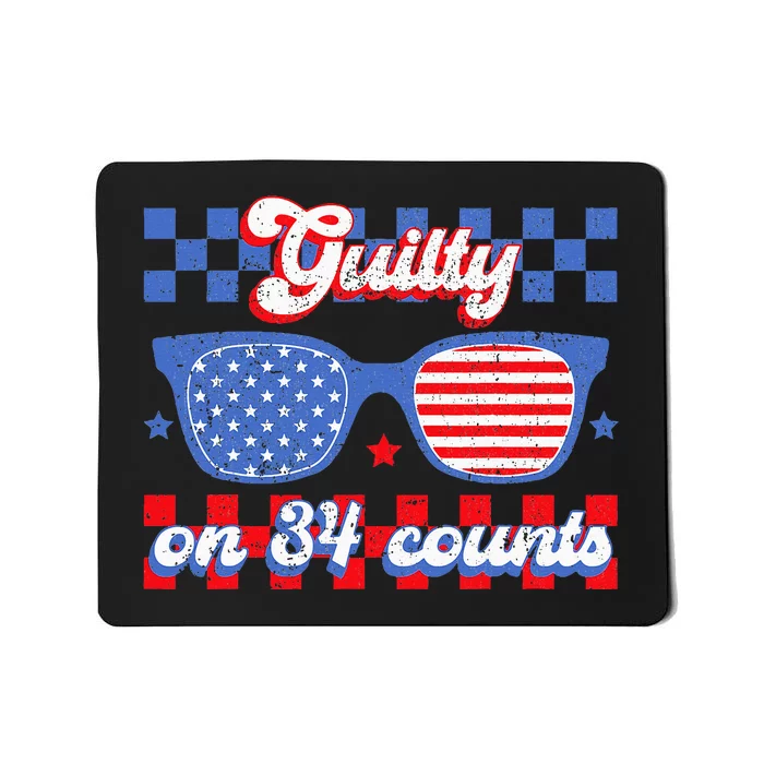 Guilty On 34 Counts 34 Out Of 34 45 Guilty On 34 Mousepad