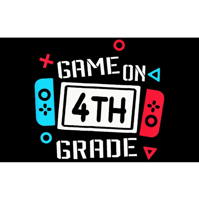 Game On 4th Grade Fourth Grade Back To School Bumper Sticker