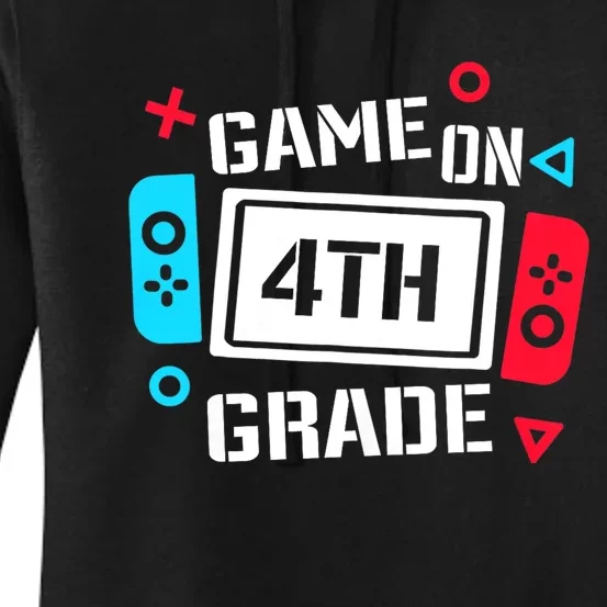 Game On 4th Grade Women's Pullover Hoodie