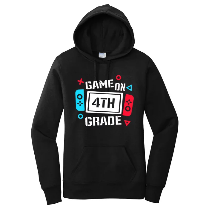 Game On 4th Grade Women's Pullover Hoodie