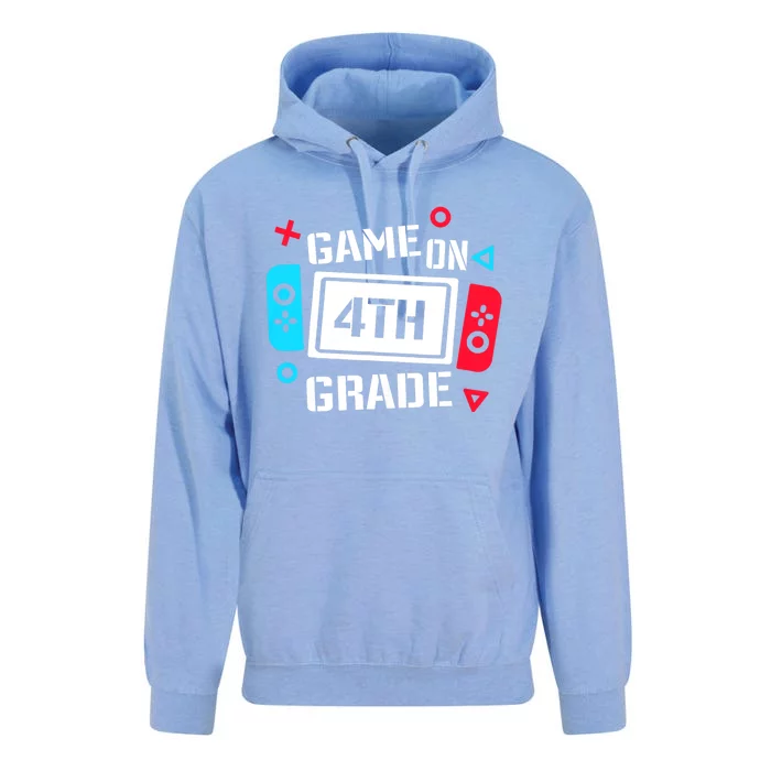 Game On 4th Grade Unisex Surf Hoodie