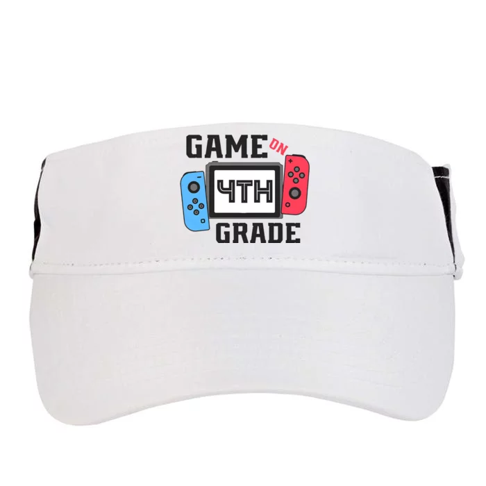 Game On 4th Grade Back To School Adult Drive Performance Visor