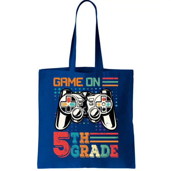 Game On 5Th Grade First Day Of School Back To School Gift Tote Bag