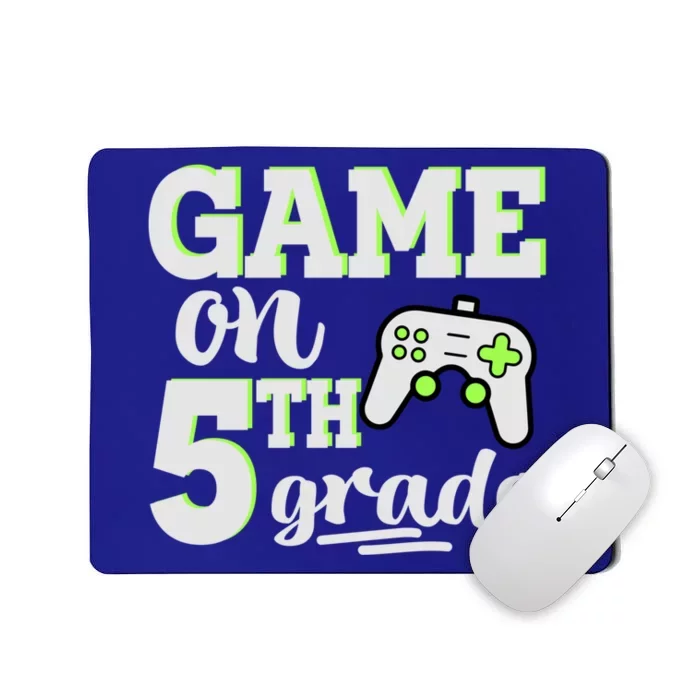 Game On 5Th Grade Gift Mousepad