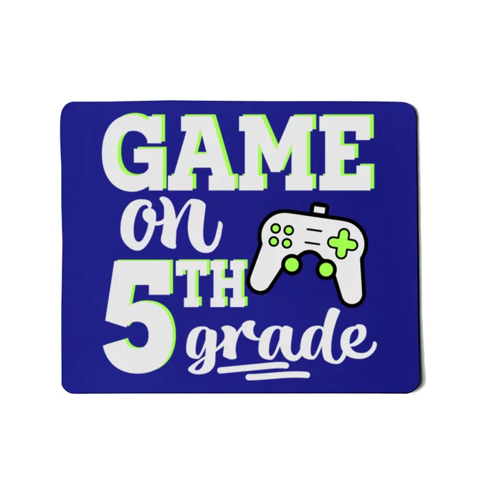 Game On 5Th Grade Gift Mousepad