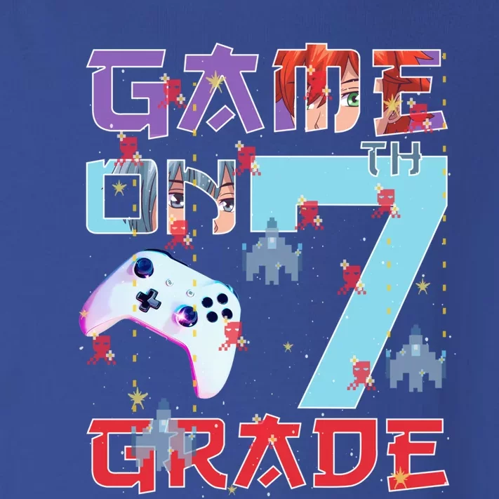 Game On 7Th Seventh Grade 7Th Grade First Day Of School Gift Toddler Long Sleeve Shirt