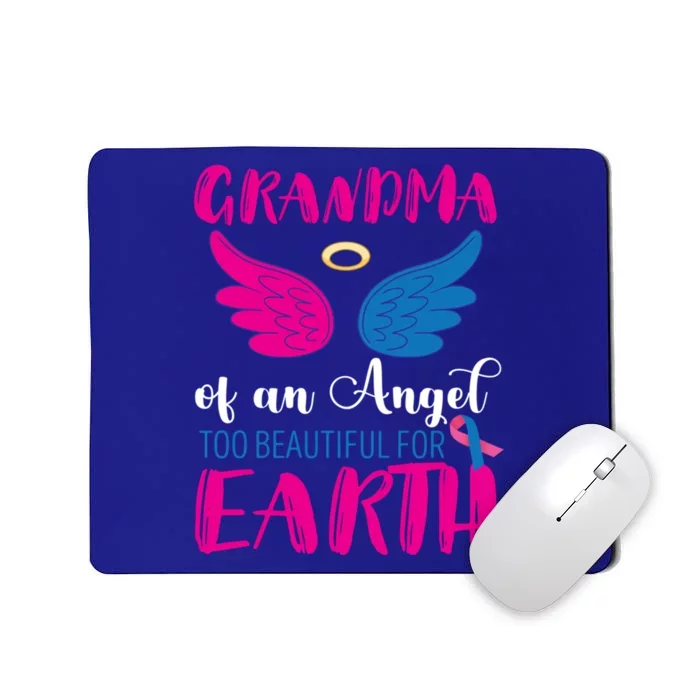 Grandma Of An Angel Miscarriage Awareness Infant Loss Gift Mousepad