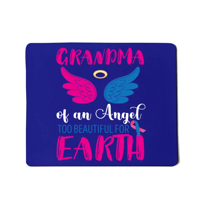 Grandma Of An Angel Miscarriage Awareness Infant Loss Gift Mousepad