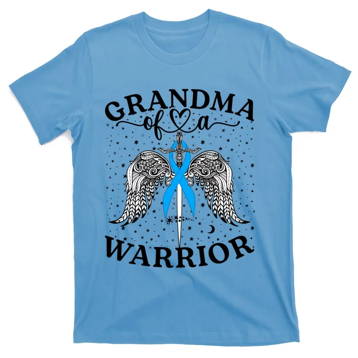 Grandma Of A Warrior Prostate Cancer Awareness Support Squad Gift T-Shirt