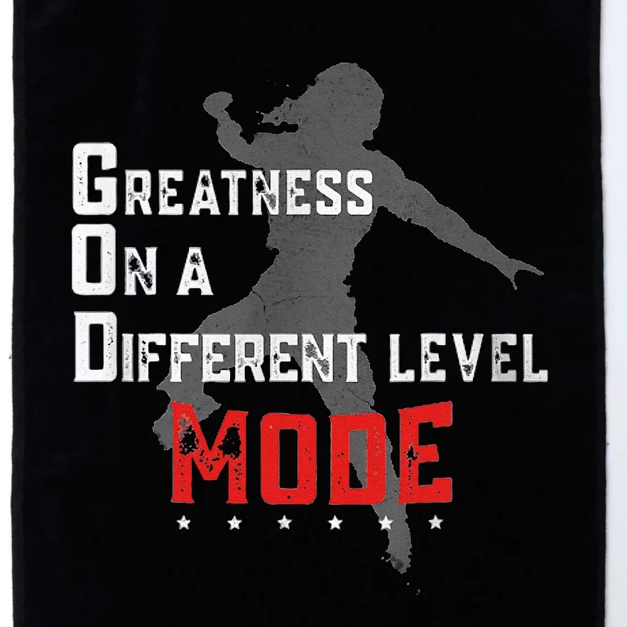 Greatness On A Different Level Mode Platinum Collection Golf Towel