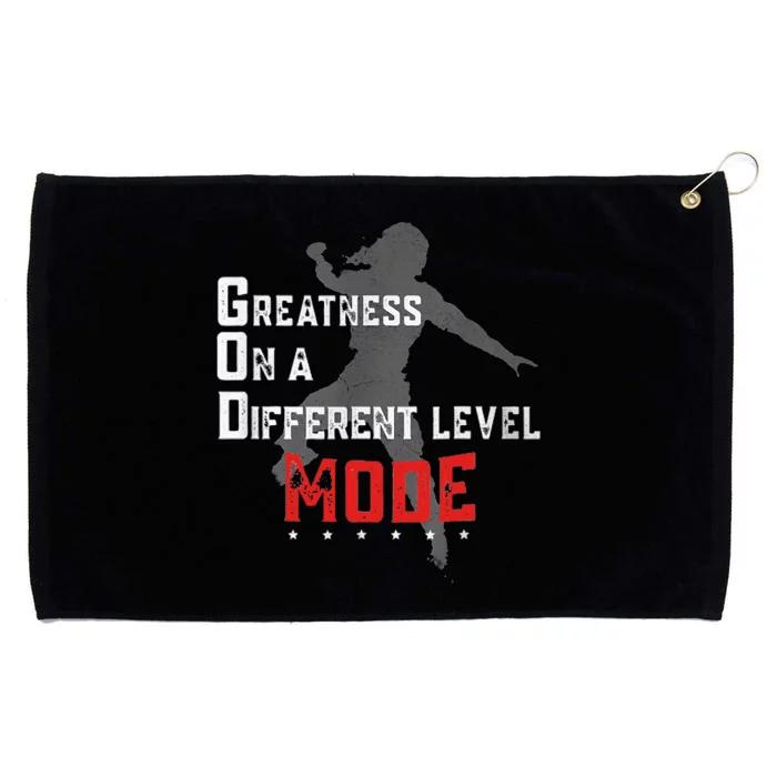 Greatness On A Different Level Mode Grommeted Golf Towel