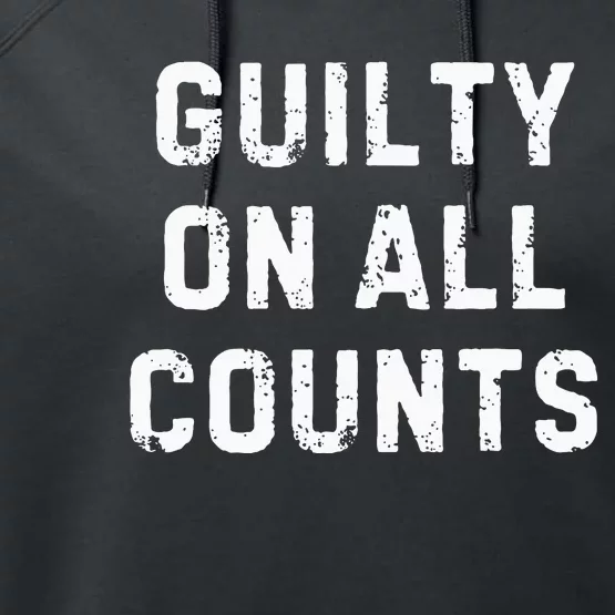 Guilty On All Counts Performance Fleece Hoodie