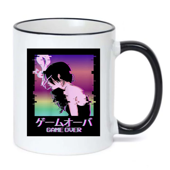 Game Over Anime Black Color Changing Mug