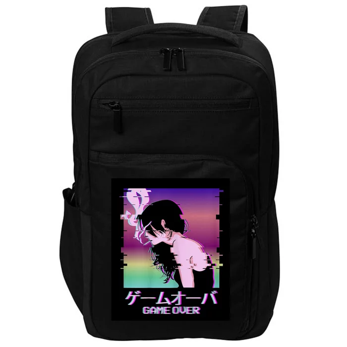 Game Over Anime Impact Tech Backpack