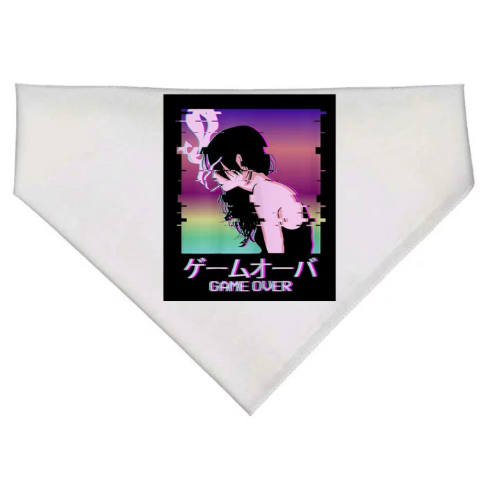 Game Over Anime USA-Made Doggie Bandana