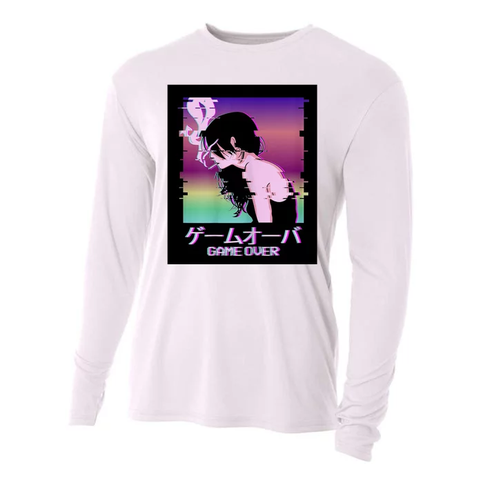 Game Over Anime Cooling Performance Long Sleeve Crew