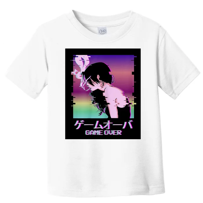 Game Over Anime Toddler T-Shirt