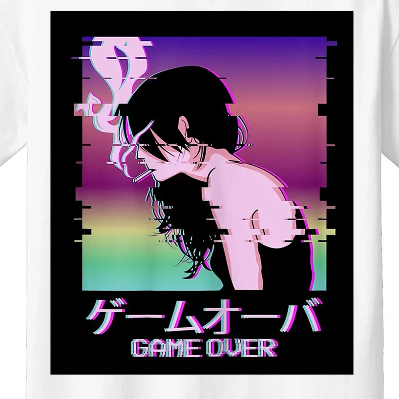 Game Over Anime Kids T-Shirt