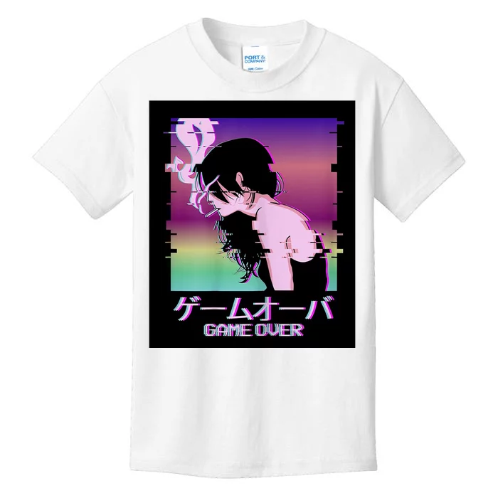 Game Over Anime Kids T-Shirt