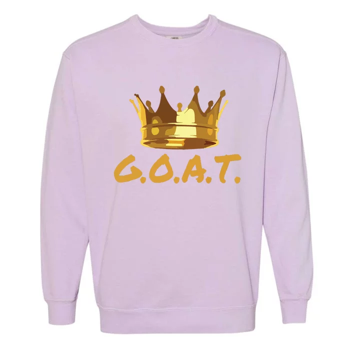 Greatest Of All Time GOAT Garment-Dyed Sweatshirt