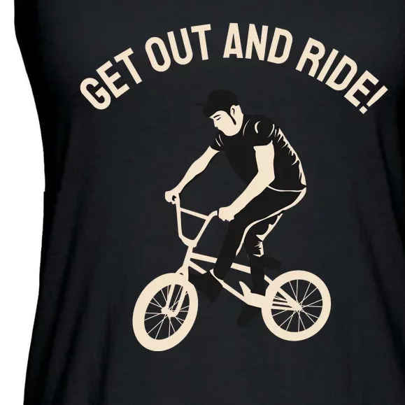 Get Out And Ride Ladies Essential Flowy Tank