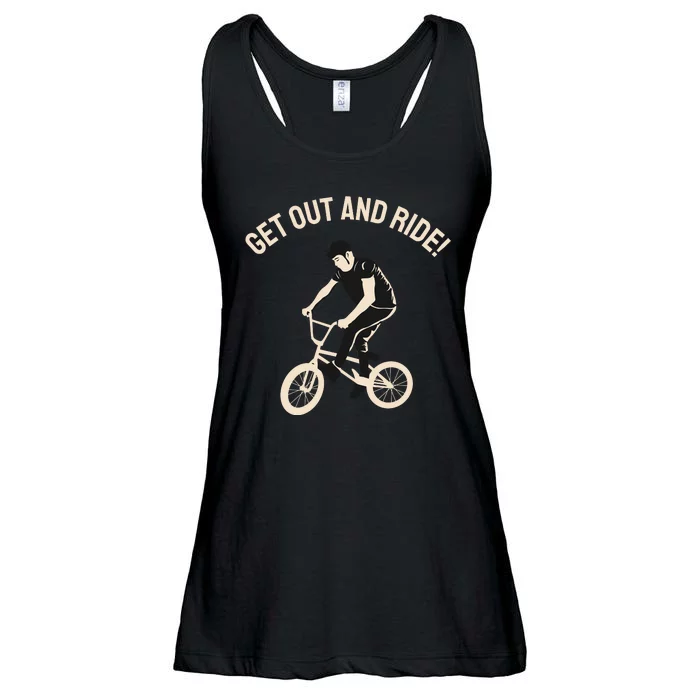 Get Out And Ride Ladies Essential Flowy Tank