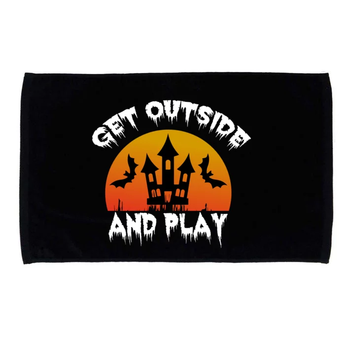 Get Outside And Play Microfiber Hand Towel