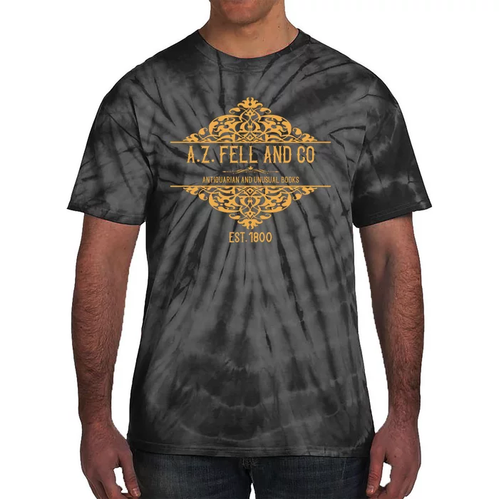 Good Omens A.Z. Fell And Co Antiquarian And Unusual Books Tees Aziraphale Crow Tie-Dye T-Shirt