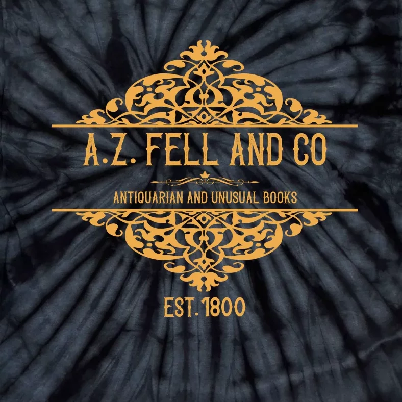 Good Omens A.Z. Fell And Co Antiquarian And Unusual Books Tees Aziraphale Crow Tie-Dye T-Shirt