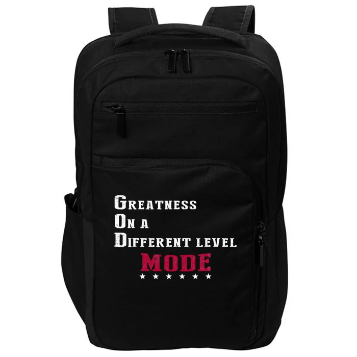 Greatness On A Different Level MODE Impact Tech Backpack