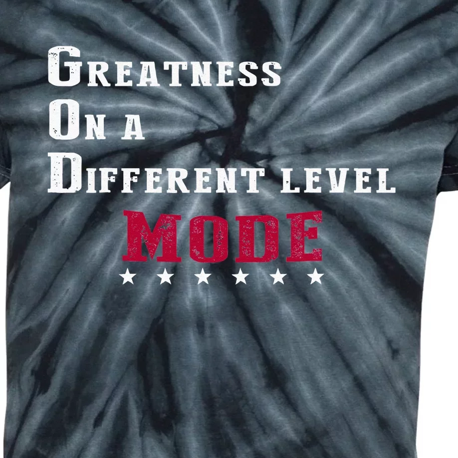 Greatness On A Different Level MODE Kids Tie-Dye T-Shirt