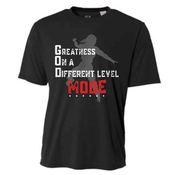 Greatness On A Different Level Mode Cooling Performance Crew T-Shirt