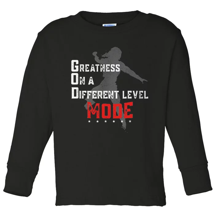 Greatness On A Different Level Mode Toddler Long Sleeve Shirt