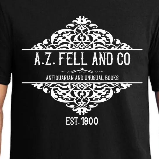 Good Omens A.Z. Fell And Co Antiquarian And Unusual Books Tees Aziraphale Crow Pajama Set