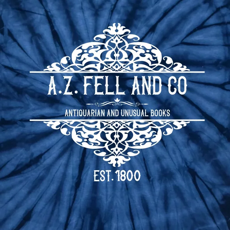 Good Omens A.Z. Fell And Co Antiquarian And Unusual Books Tees Aziraphale Crow Tie-Dye T-Shirt