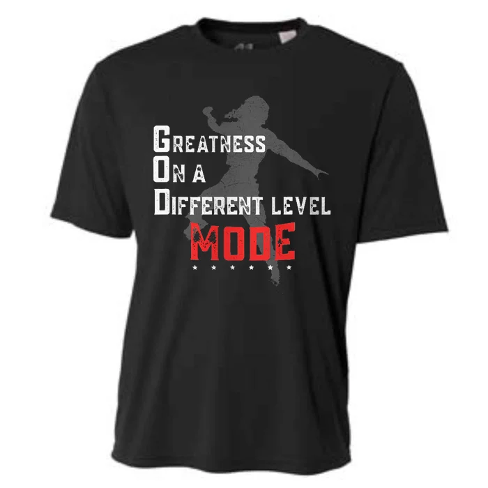 Greatness On A Different Level Mode Cooling Performance Crew T-Shirt