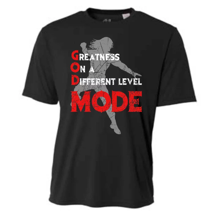 Greatness On A Different Level Mode Cooling Performance Crew T-Shirt